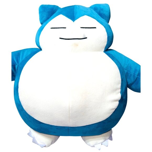 Snorlax Plush Toy Official Pokémon 2023 By Nintendo & Game Freak Polyester Fiber - Picture 1 of 5